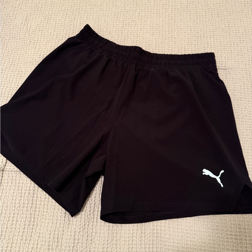 Puma Men’s Woven Run Shorts - Large